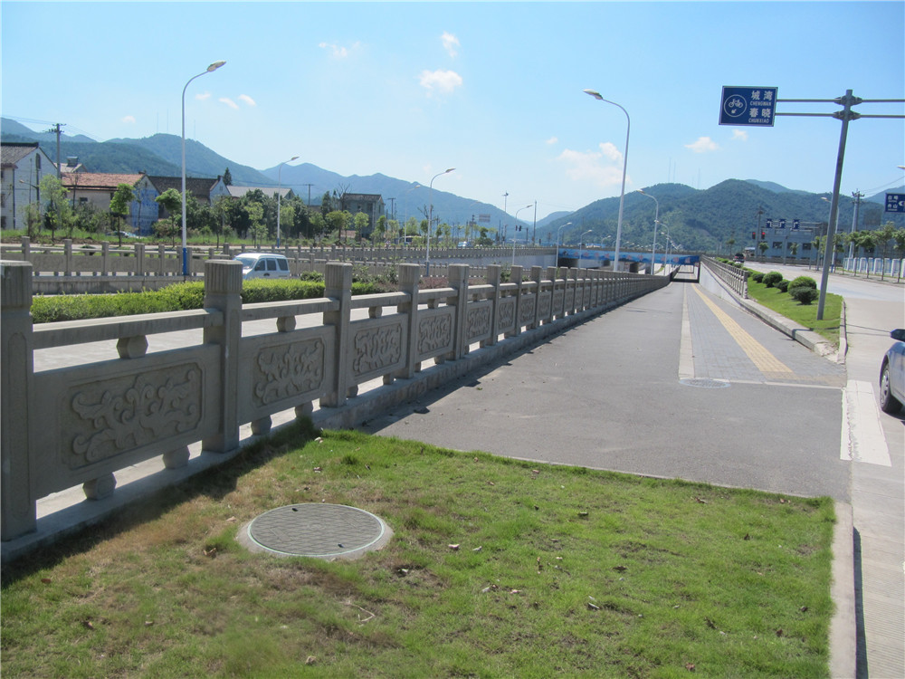 寧波北侖太和路石欄桿工程